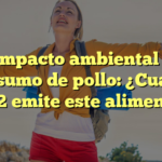 El impacto ambiental del consumo de pollo: ¿Cuánto CO2 emite este alimento?