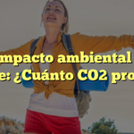 El impacto ambiental del tomate: ¿Cuánto CO2 produce?