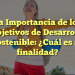La Importancia de los Objetivos de Desarrollo Sostenible: ¿Cuál es su finalidad?
