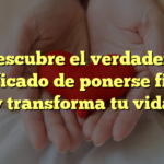 Descubre el verdadero significado de ponerse fitness ¡y transforma tu vida!