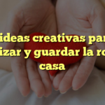 5 ideas creativas para organizar y guardar la ropa en casa